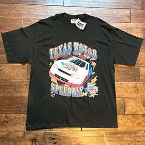 Vintage 90s Texas Motor Speedway Interstate Batteries 1997 New NWT T Shirt 2XL